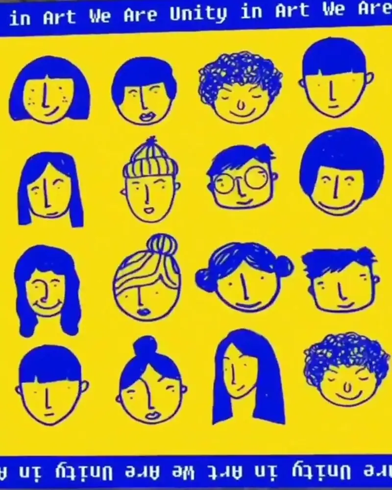 We are unity in art: drawings that come to life, Art We Are Daily for Uniqon.media