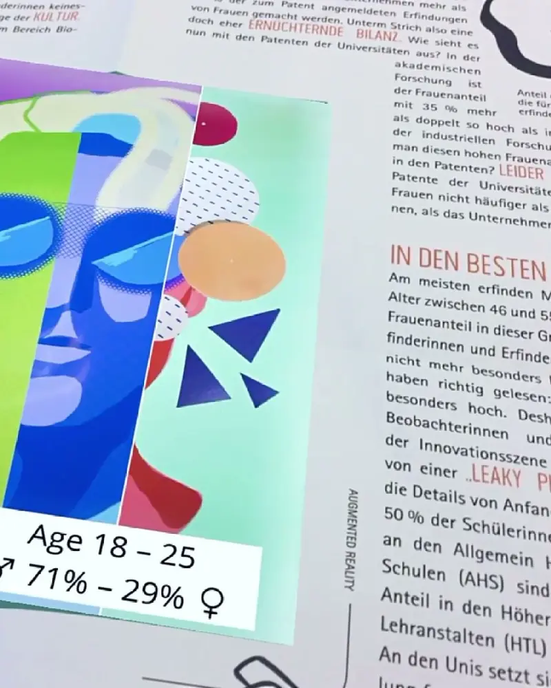 An annual report that comes to life, Litto for the Austrian Patent Office