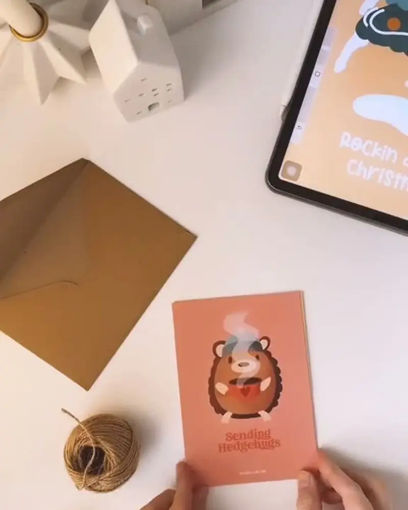 Christmas cards that come to life, Artivive